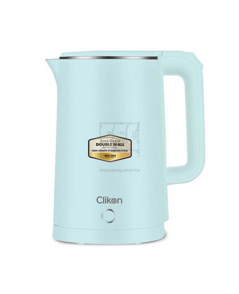 CLIKON DOUBLE WALL ELECTRIC KETTLE 1500W 1.8LTR CK5143