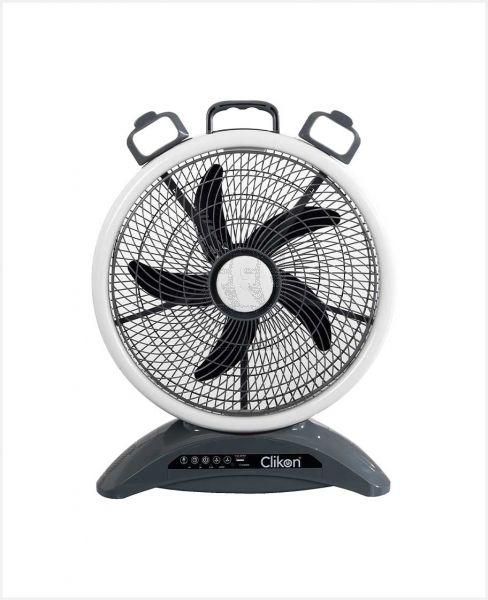 CLIKON RECHARGEABLE FAN WITH LED AND REMOTE 7000MAH CK2025
