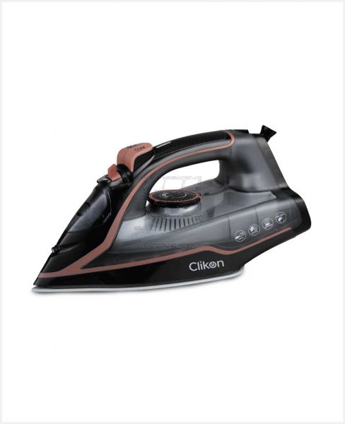CLIKON STEAM IRON WITH CERAMIC SOLEPLATE 2400W CK4125