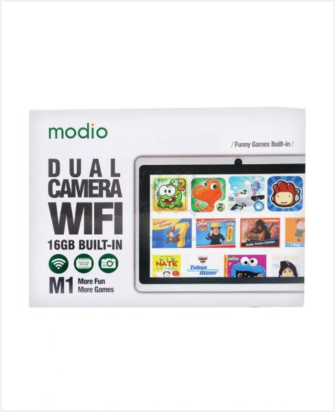 MODIO DUAL CAMERA WIFI TABLET BUILT-IN 16GB/3GB 7INCHES