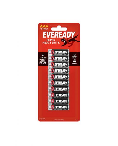 EVEREADY SUPER HEAVY DUTY AAA10 1212