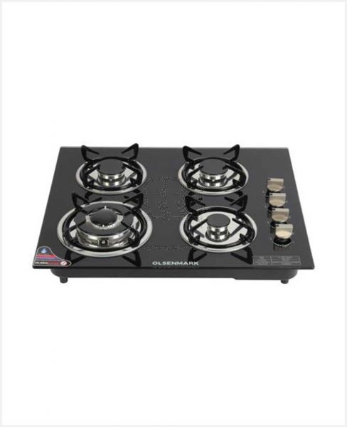 OLSENMARK 2IN1 GAS HOB 8MM HARD TEMPERED GLASS OMCH1823