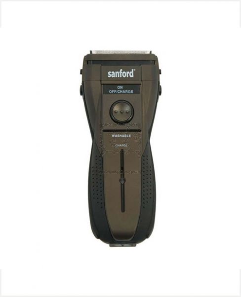 SANFORD MEN SHAVER RECHARGEABLE AND WASHABLE 3W SF9808MS