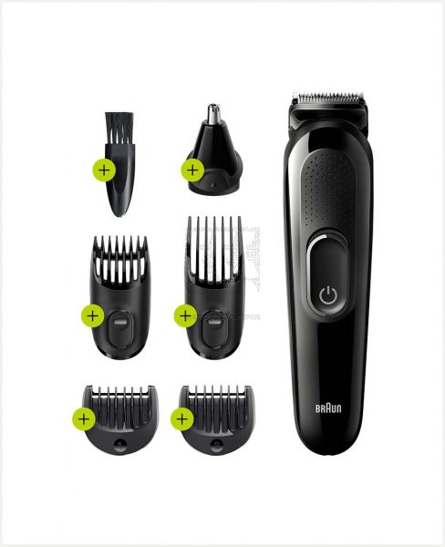 BRAUN ALL IN ONE TRIMMER BLACK MGK 3220