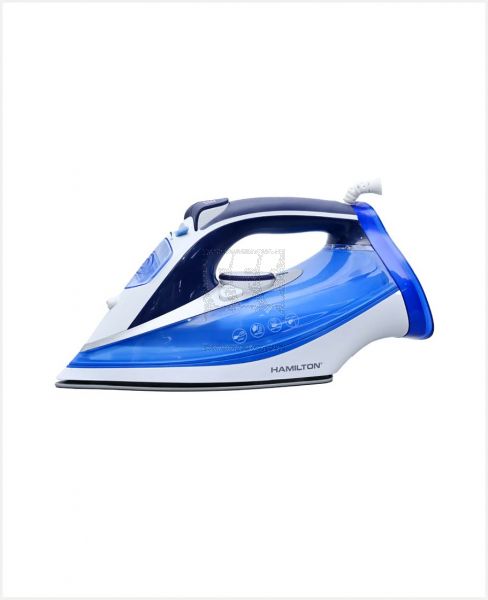HAMILTON STEAM IRON STAINLESS STEEL SOLE PLATE 2400W HT36SI