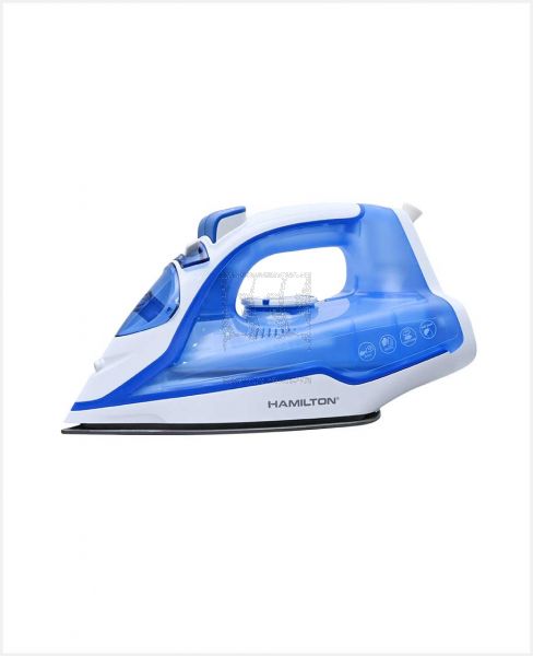 HAMILTON STEAM IRON TEFLON COATED SOLE PLATE 2400 HT39SI