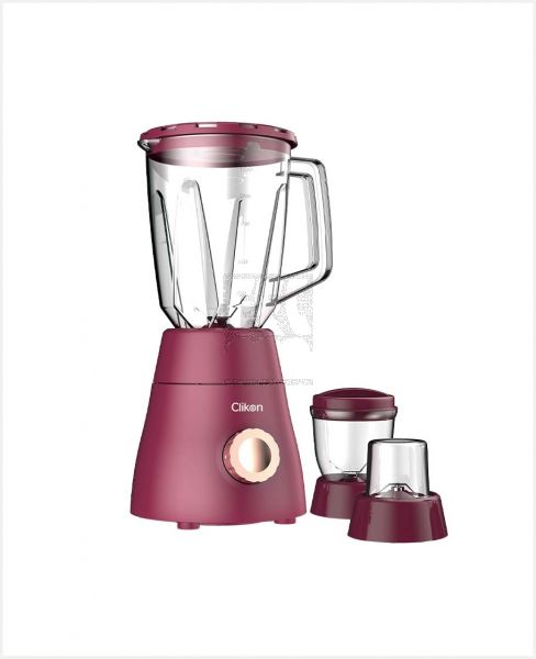 CLIKON 3 IN 1 BLENDER WITH UNBREAKABLE JAR 600W CK2680