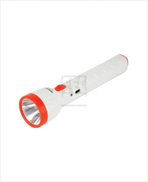 GEEPAS RECHARGEABLE LED TORCH WITH SIDE LIGHT GFL5708