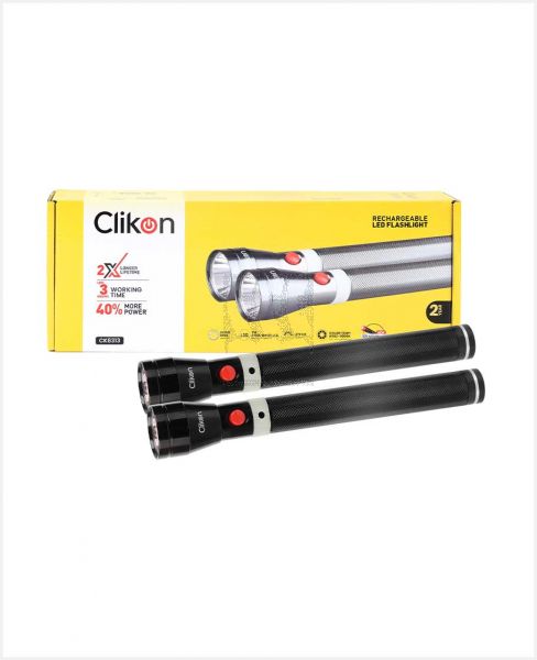CLIKON LED FLASHLIGHT COMBO 2X3SC 5W CK8313