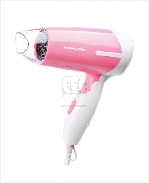 HAMILTON HAIR DRYER FOLDABLE TRAVEL DESIGN HT8814