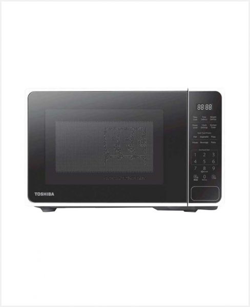 TOSHIBA MICROWAVE OVEN 20L 800W BLACK & WHITE MM2-EM20PFWH