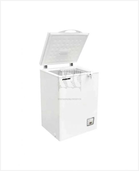 NIKAI WHITE SINGLE TOP CHEST FREEZER 150LTR NCF152N24E