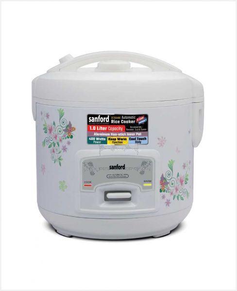 SANFORD RICE COOKER 1.0L SF2504RC-1.0L BS