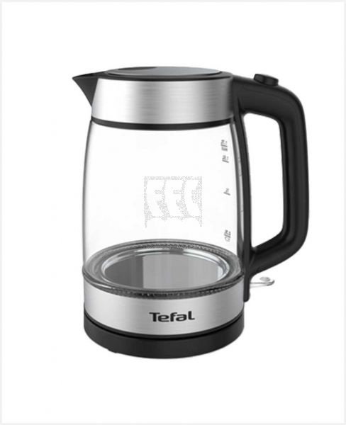 TEFAL KETTLE INOX GLASS 1.7L 2200W KI700827