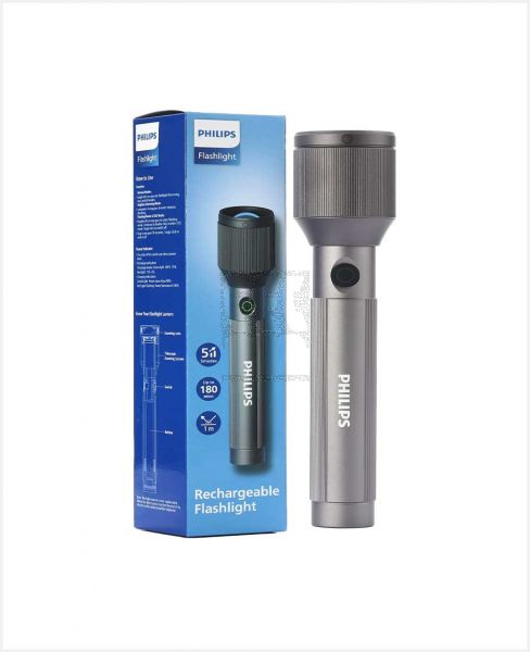 PHILIPS RECHARGEABLE LED FLASH LIGHT 2SC SFL2242/56