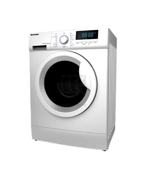SHARP FRONT LOAD WASHER 7KG ES-FE712DLZ-W