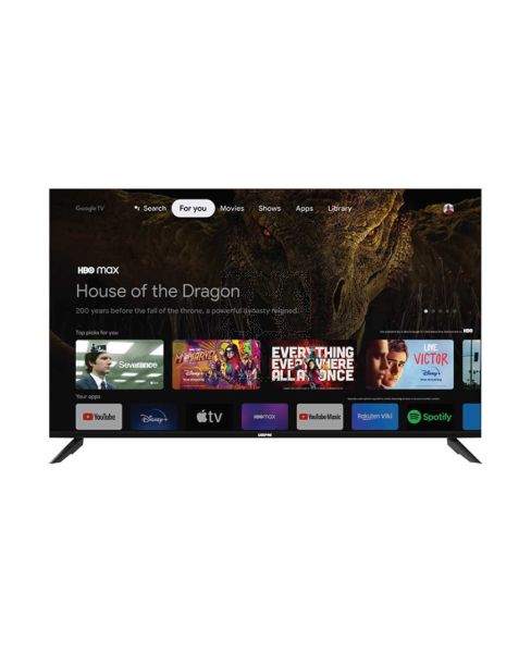 GEEPAS 4K UHD GOOGLE SMART LED TV 65INCH GLED6523SGXHD