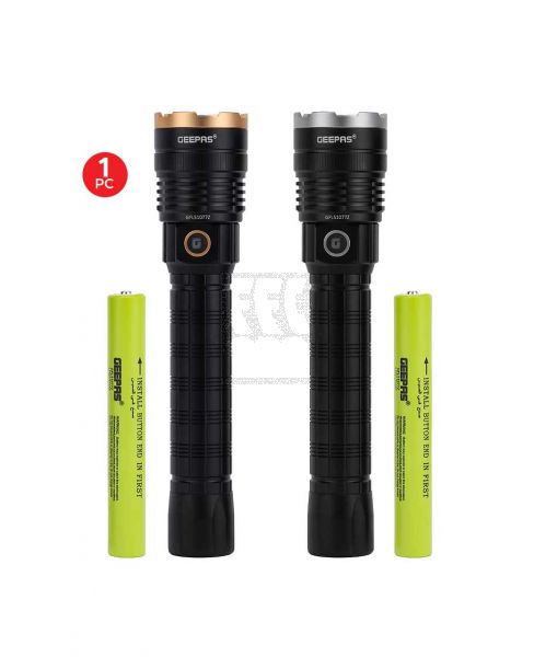 GEEPAS ZOOMABLE LED FLASHLIGHT 30W GFL51077