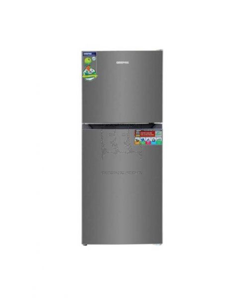 GEEPAS DOUBLE DOOR NO-FROST REFRIGERATOR 250LTR GRF2522SXN