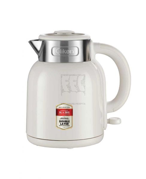 CLIKON DOUBLE WALL ELETRIC KETTLE 1.5LTR 1600W CK5149