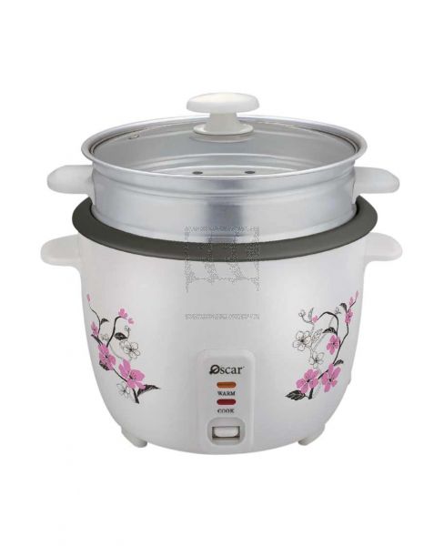 OSCAR RICE COOKER WITH STEAMER 1.8LTR ORC18WS