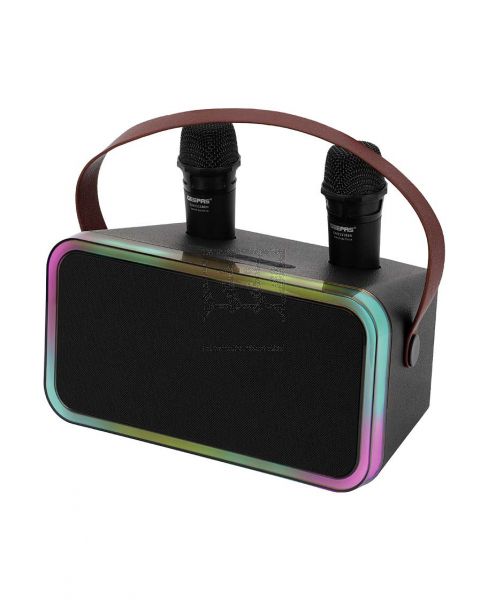 KARAOKE SPEAKER WITH WIRELESS MIC & BT GMS11188