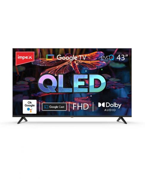 IMPEX QLED FHD GOOGLE LED TV 43INCH EVOQ43QLC2