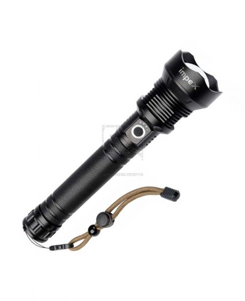 IMPEX RECHARGEABLE LED FLASH LIGHT ZOOM 30W HUNTERZ7