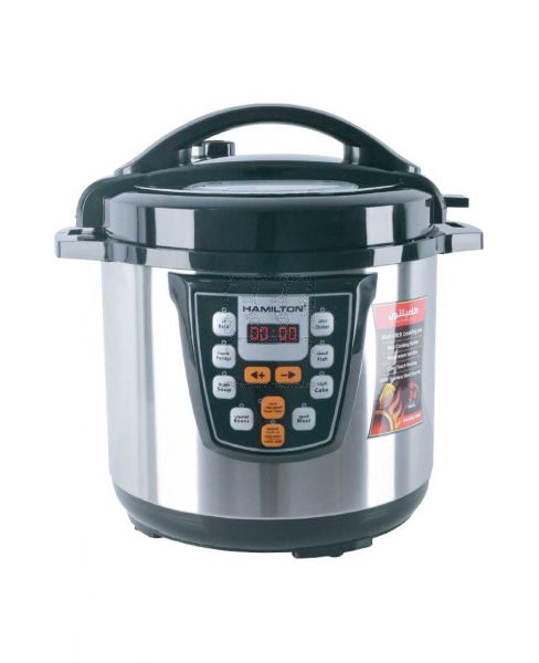 HAMILTON MULTI FUNCTIONAL PRESSURE COOKER 10LTR HT5852RC