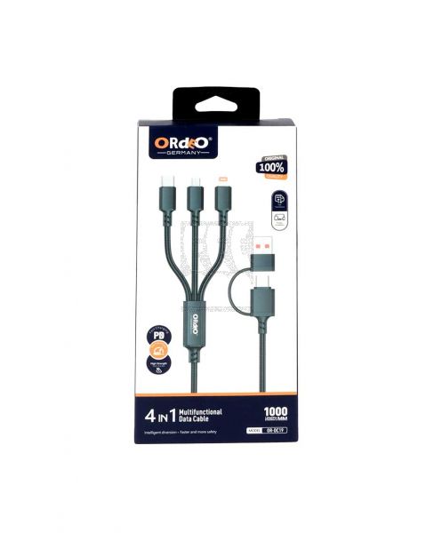 ORDEO 4 IN 1 MULTIFUCTIONAL DATA CABLE OR-DC19