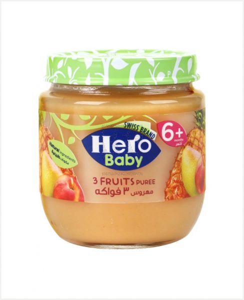 HERO BABY 3 FRUITS 125GM