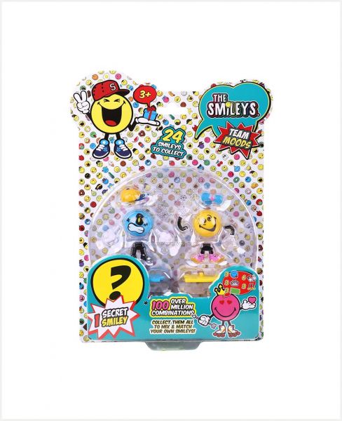 THE SMILEYS TEAM MOODS CHARACTER 3PCS PACK 32031/41932031