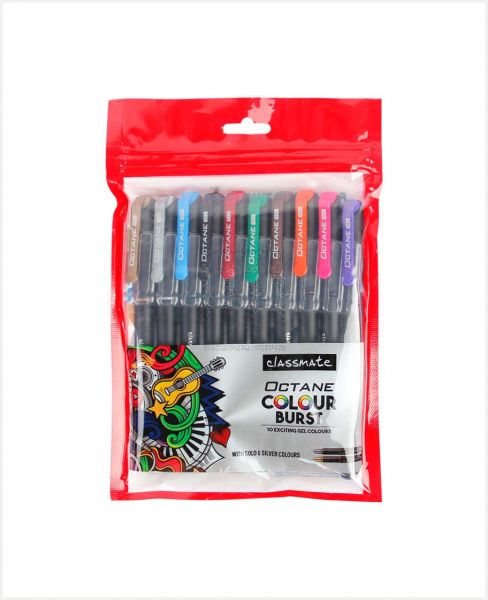 CLASSMATE OCTAINE COLOR BURST PEN 10PCS 04030210