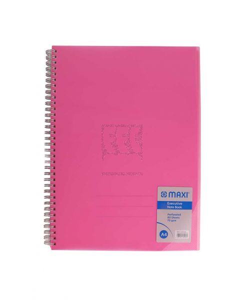 MAXI EXECUTIVE NOTEBOOK A4 80SHEETS MX-EXNB-A4