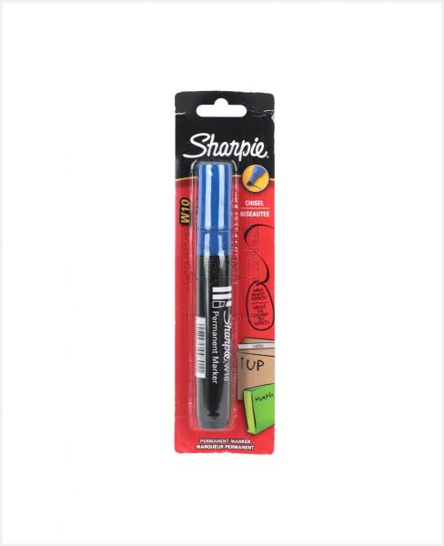 SHARPIE W10 CHISEL TIP PERMANENT MARKER BLUE SP-S0192708