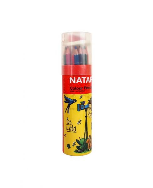 NATARAJ COLOUR PENCIL BRILLIANT & FUNFILLED 24PCS 201256003