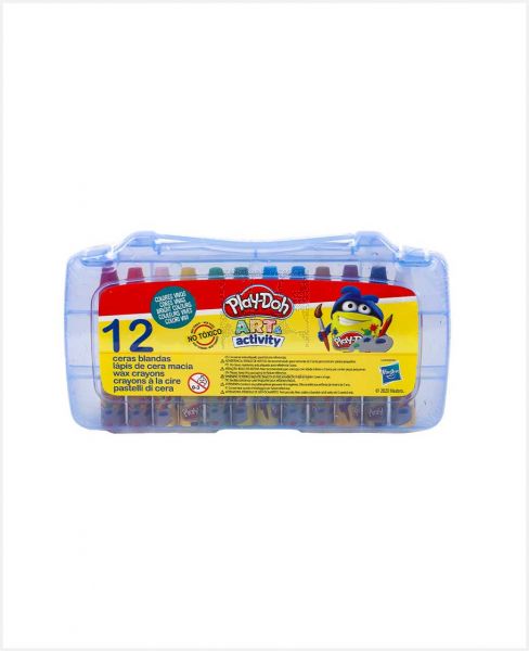 PLAY-DOH 12 COLORS OIL PASTELS IN PVC BOX CBC-12-PD