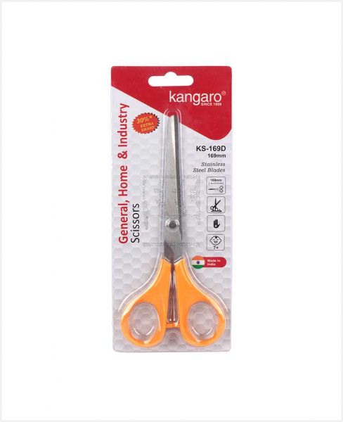 KANGARO SCISSORS GNRL HOME AND INDUSTRY 169MM KS-169D