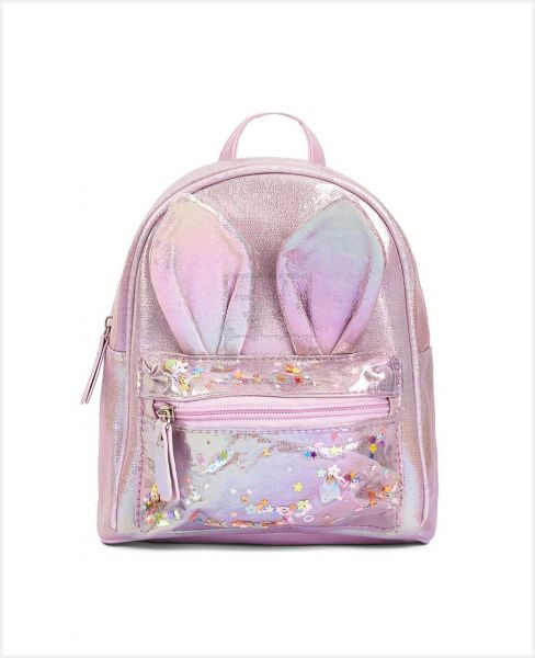 EAZY KIDS BTS3 SCHOOL BACKPACK RABBIT PURPL 9IN EZ_SCBP_RAPU