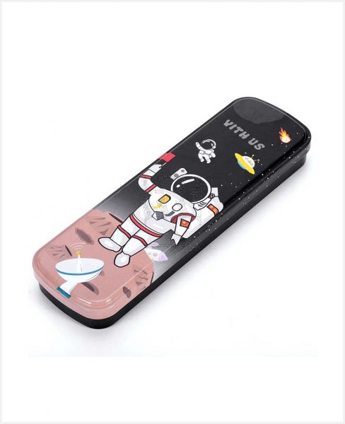 EAZY KIDS BTS3 3D PENCIL CASE ASTRONAUT BLACK EZ_PBX_04