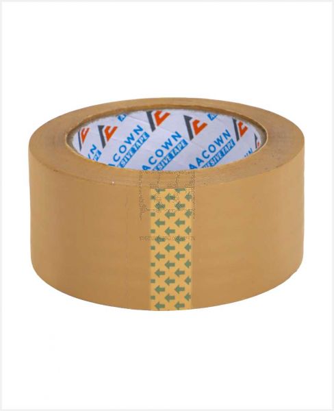 AACOWN BOPP TAPE 45MICX48MMX100 YARDS BROWN