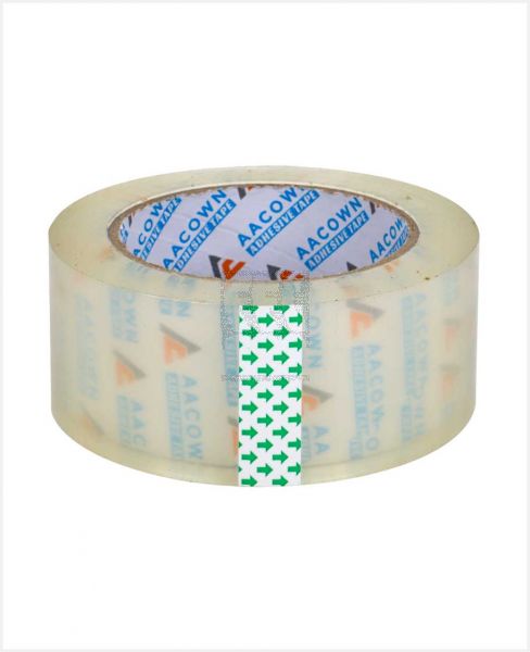 AACOWN BOPP TAPE 45MICX48MMX100 YARDS CLEAR