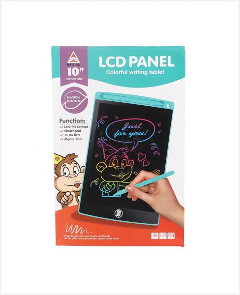 BAIBIAN LCD PANEL COLORFUL WRITING TABLET 10INCH