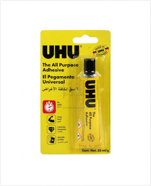 UHU ALL PURPOSE ADHESIVE TUBE 35ML UH37660