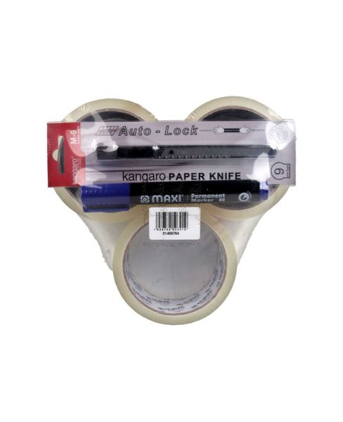 MAXI STATIONERY TOOL MARKER/CUTTER/3PC TAPE NHT01459764