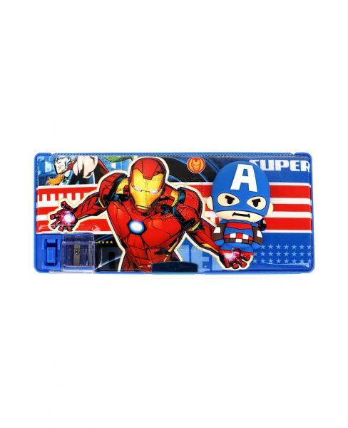 GITCO MAGNETIC PENCIL BOX WITH TOY A-7801