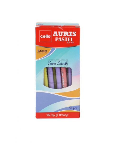 CELLO AURIS PASTEL BOX OF 50PCS BLUE 0.6MM CE-AURISP7-50B