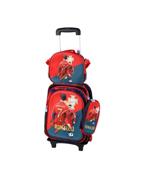 SCHOOL TROLLEY BAG 3PCS YYB-620