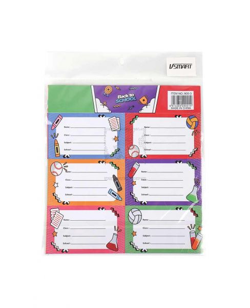 NAME STICKER ENGLISH 900-3