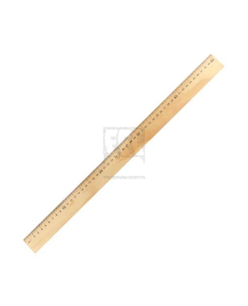 WOODEN RULER 50CM 50